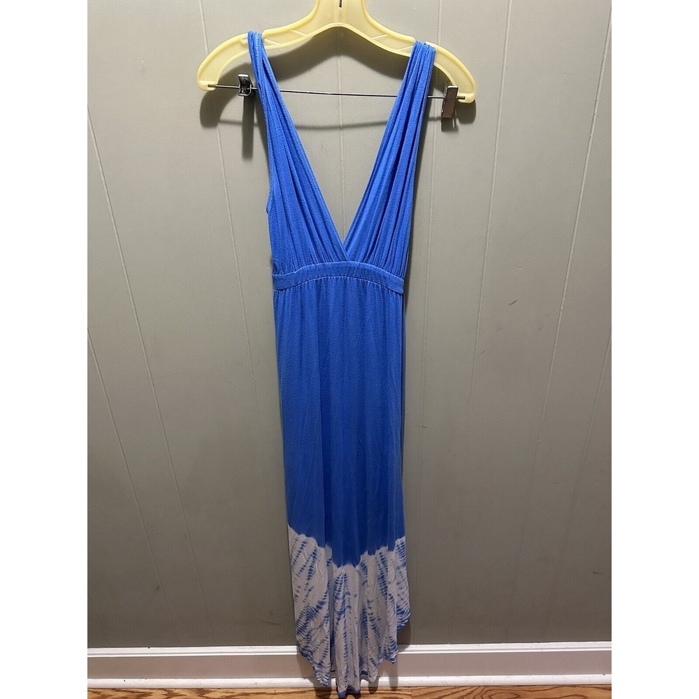 Gypsy Women’s Maxi Dress Tye Dye Dipped Sundress Sz Med